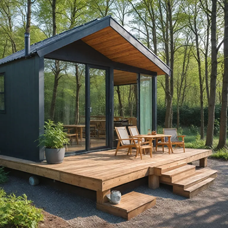 Tiny house in de Ardennen: elegant ontsnappen in de natuur